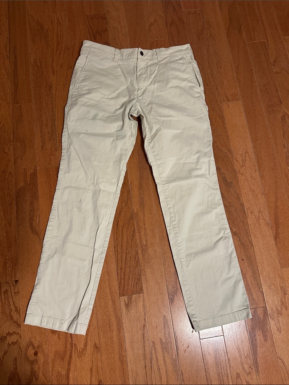 Duck Head Cream Straight-Leg Chinos